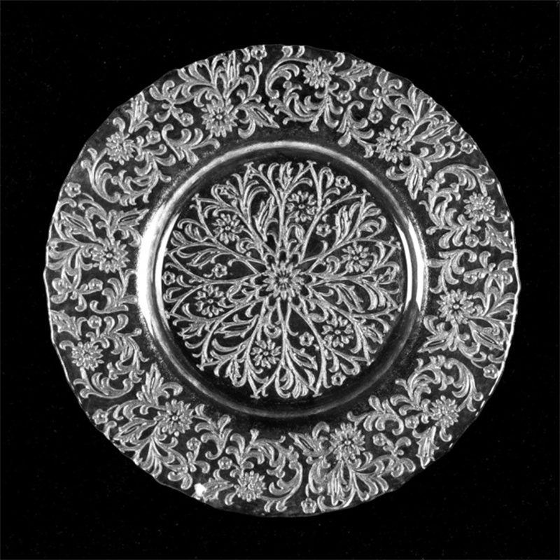 Wholesale Glass Charger Plate PZ-054 - Image 2